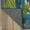 World Rug Gallery Tropical Floral Border Flatweave Indoor/Outdoor Runner Rug 2'x7' Green 9012GREEN2X7 - alternate 3
